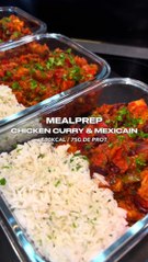 ⚠️ MEAL PREP -25€ pour 6 repas ⚠️