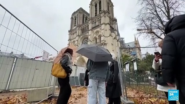 Tesoros de la Catedral de Notre Dame son estudiados bajo estrictas medidas de seguridad