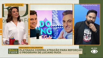 Globo compra atração para reforçar audiência de Luciano Huck | Melhor da Tarde