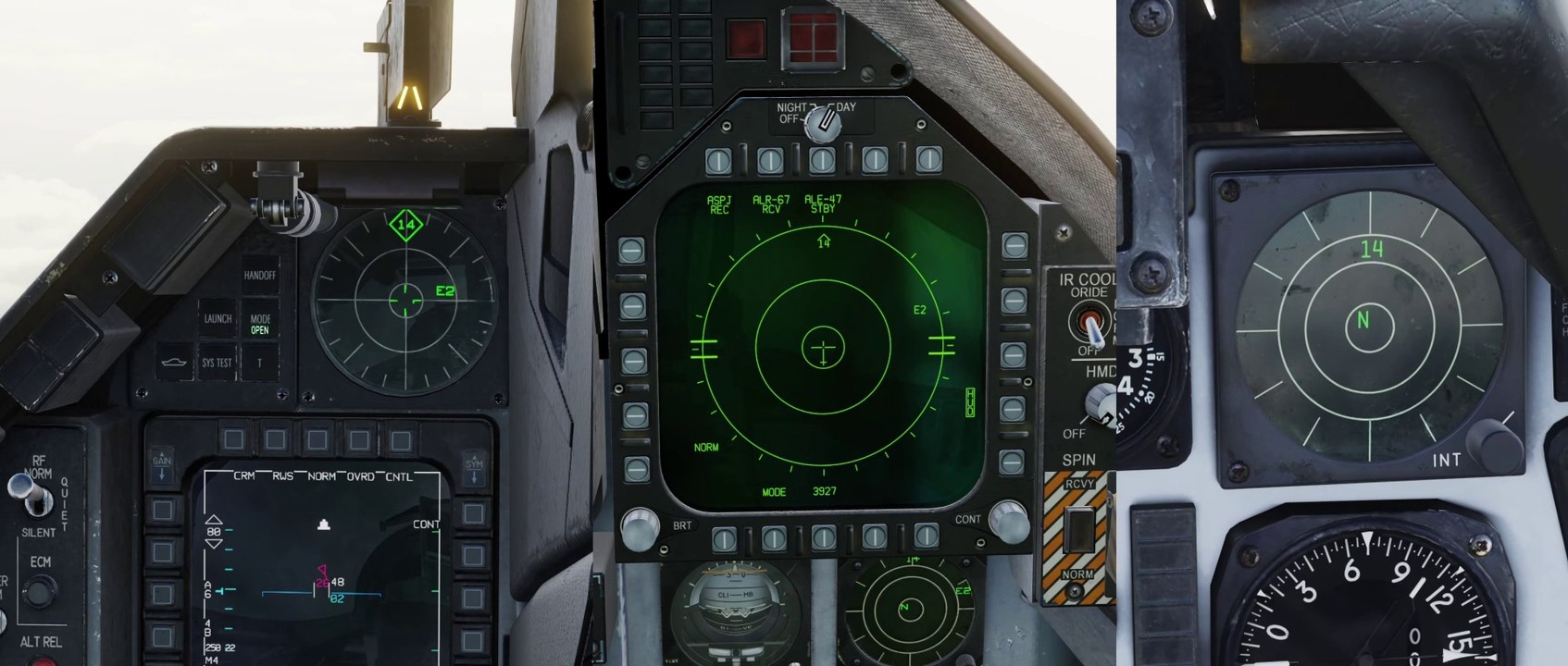 F-14 - Engaging Jamming Aircraft. Or, Why DCS is a Poor Combat Sim