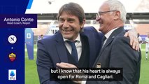 Conte hopes Ranieri can fix Roma