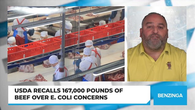 USDA Recalls 167,000 Pounds Of Beef Over E. Coli Concerns