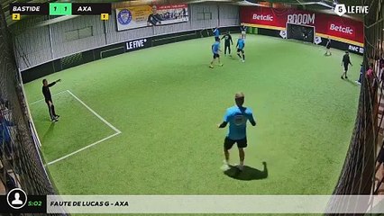 Faute de Lucas G - Axa