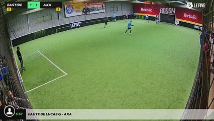 Faute de Lucas G - Axa