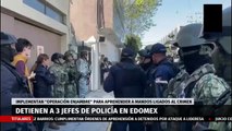 Detienen a presidenta municipal de Amanalco y jefe de policía de Naucalpan