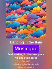 Music And Lyrics DANCING IN THE RAIN - Musicque