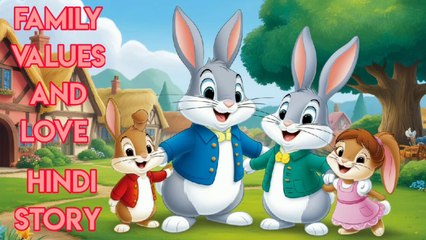 The Family Values And Love Hindi Story, Very Nice Story , Bedtime Stories, 🌝⭐👍🏻☁️❤🌺🌈🌷🌻🌸💐🐰🐰🐰🎉🎇