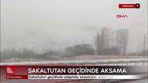 Erzincan Sakaltutan geçidinde ulaşımda aksamalar yaşanıyor