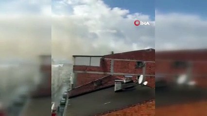 Bursa\'da korkutan yangın!