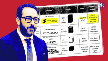 Aldama entregó "en mano" a Transportes la oferta del pelotazo de las mascarillas en pleno confinamiento