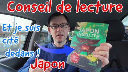 Conseil de lecture sur le Japon. Je suis cite en référence dans ce livre !