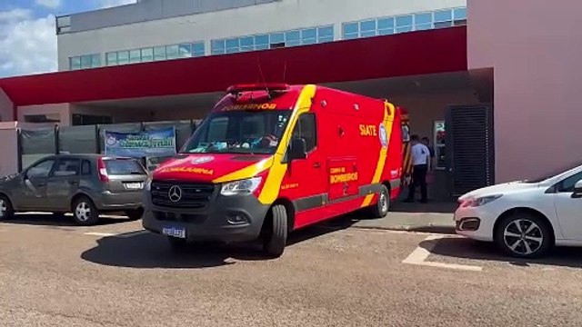 Jovem de 16 anos sofre queda durante retiro e é socorrida pelo Siate