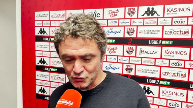 EAG - Amiens SC (3-0) : l'analyse de Sylvain Ripoll après la victoire