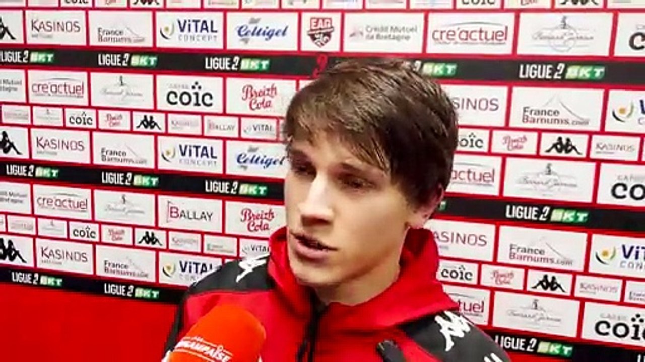 EAG - Amiens SC (3-0) : la réaction d'Hugo Picard après la victoire contre Amiens