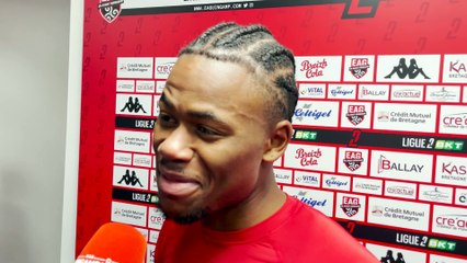 EAG - Amiens SC : la réaction du double buteur Jacques Siwe