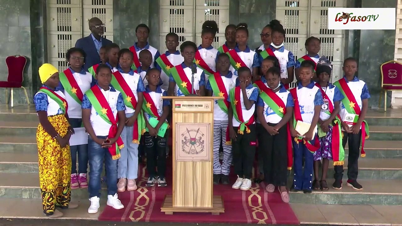Journée mondiale de l’enfance: Les enfants des 13 régions du Burkina échangent avec le président