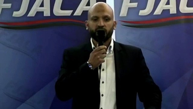 Fjalimi i Gëzim Kelmendi pas zgjedhjes si Kryetar i Partisë FJALA në Kuvendin e II të Zgjedhor - Copy