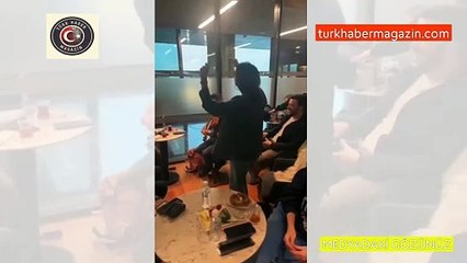 Şevval Sam, İstanbul Hava Limanı'nı şenlendirdi...