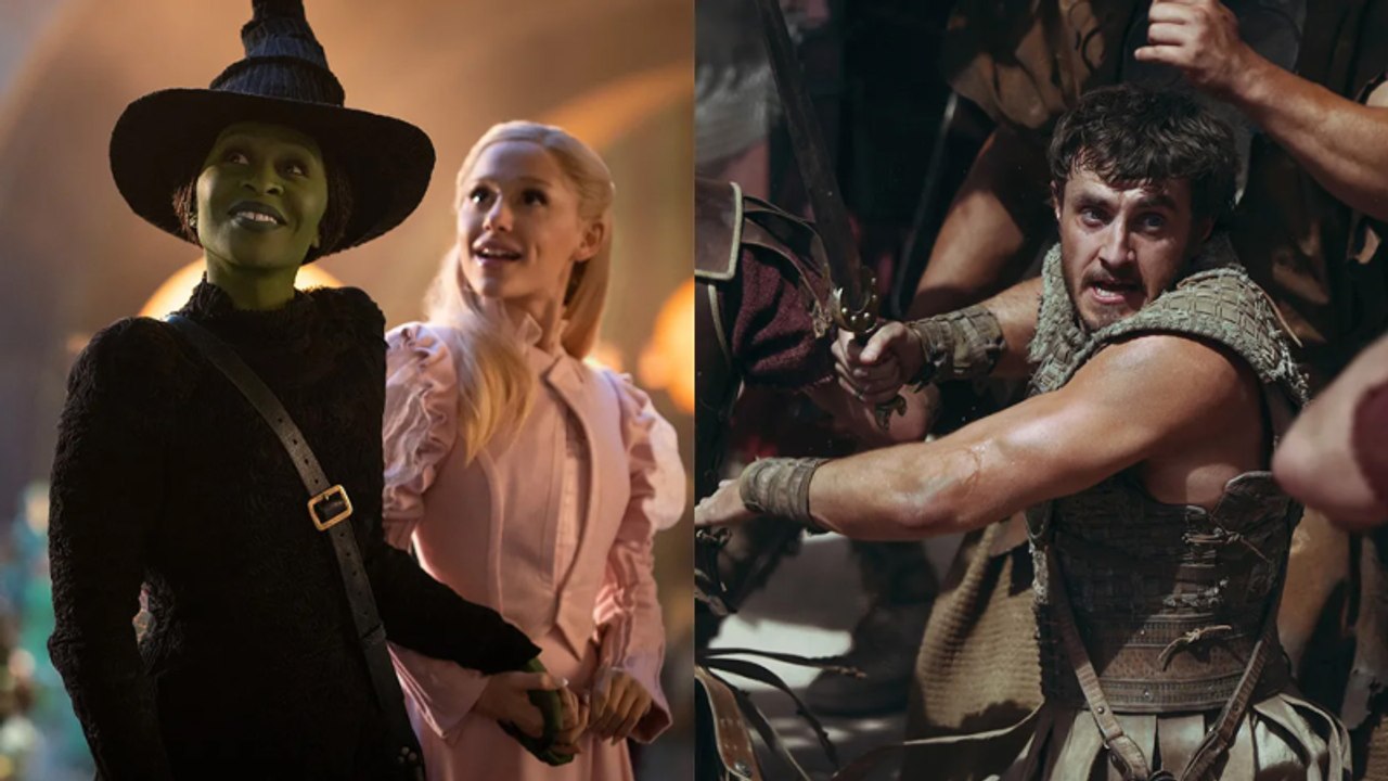 Box Office: 'Wicked' Earns $19M in Previews, 'Gladiator II' Racks Up $6.5M on Thursday Alone | THR News Video