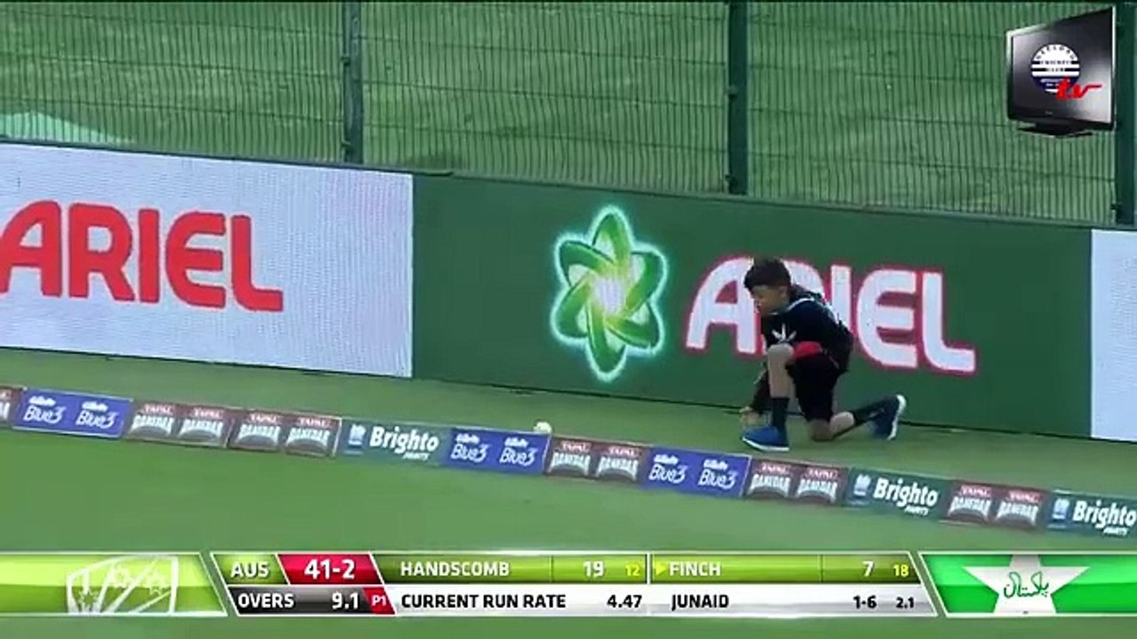 Aaron Finch 90  vs Pakistan 3rd ODI 2019