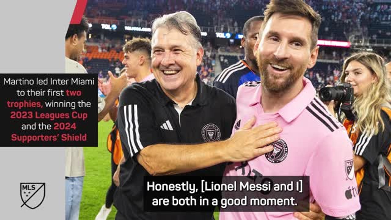 Martino leaves Inter Miami after best moment wi...