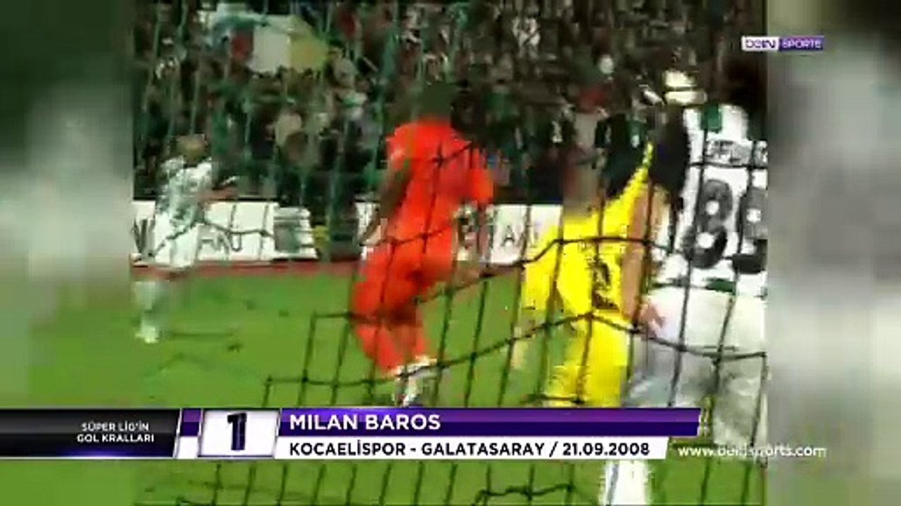 Süper Lig'in Gol Kralları  2008-09  Milan  Baros