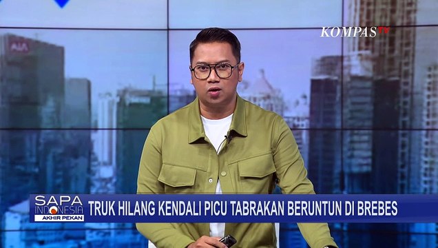 Sopir Diduga Ngantuk, Truk Hilang Kendali Picu Tabrakan Beruntun di Jalur Pantura