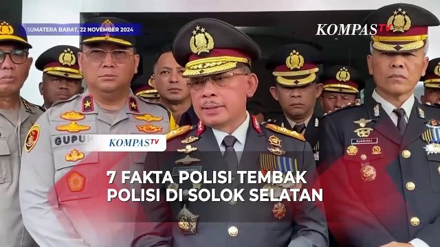 7 Fakta Polisi Tembak Polisi di Solok Selatan hingga Sanksi PTDH Pelaku AKP Dadang
