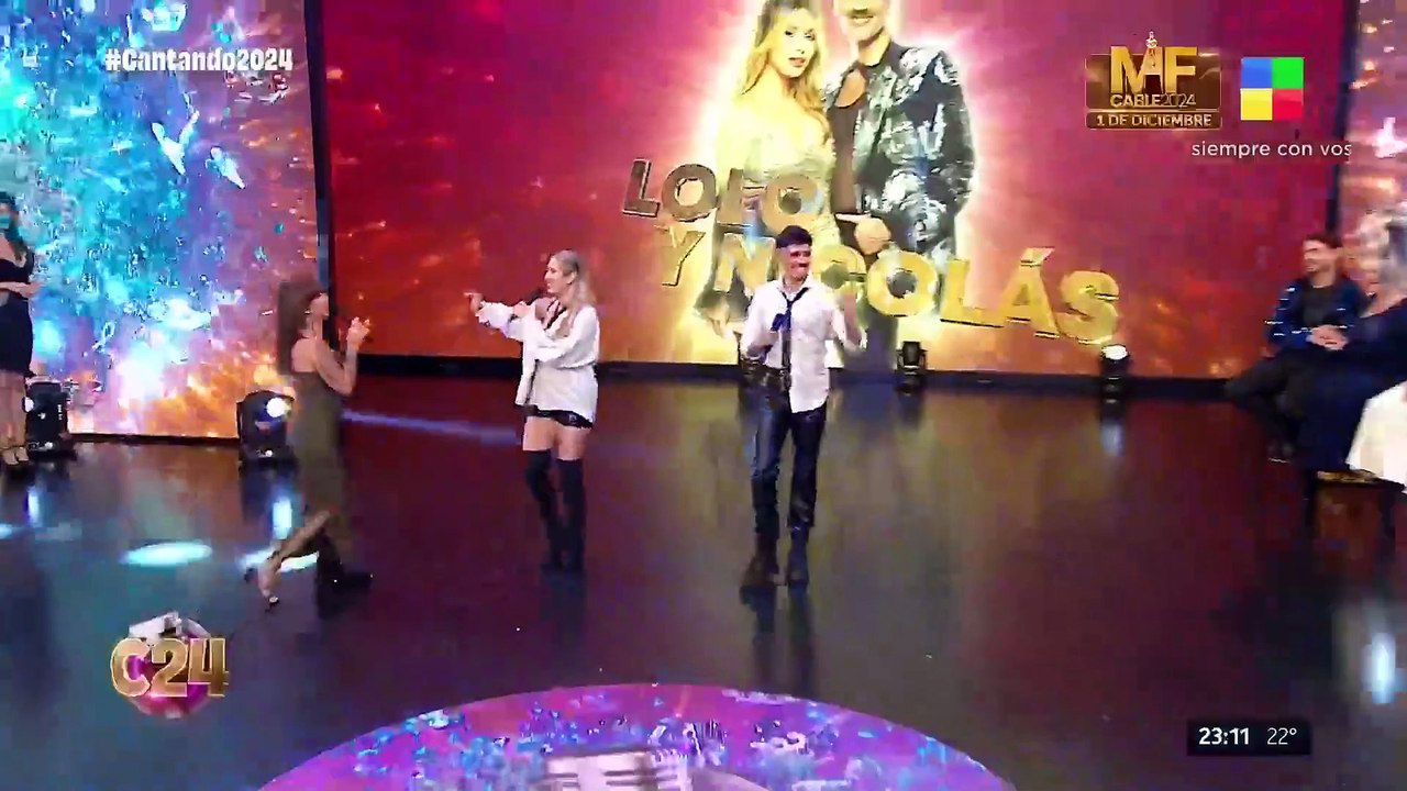 🎵 LOLO POGGIO y Nico Repetto CERRARON LA SEMANA con "Inevitable" de SHAKIRA