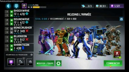 Transformers Forgés d'Acier (Walkthrough FR) épisode 45: Rejoins l'armée (100%)