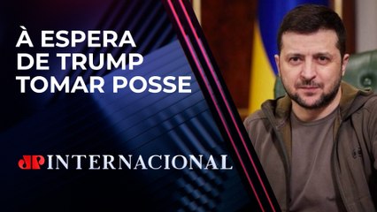 Zelensky busca manter apoio dos Estados Unidos à Ucrânia | JP INTERNACIONAL