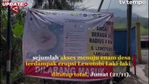 Gunung Lewotobi Masih Berstatus Awas, Akses Desa Terdampak Ditutup Total