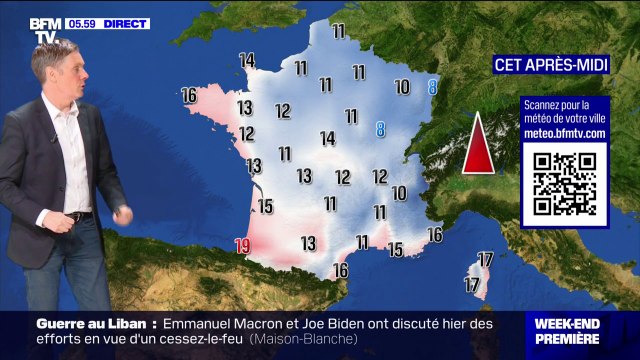 Une hausse spectaculaire des températures attendue ce samedi