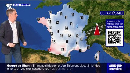 Une hausse spectaculaire des températures attendue ce samedi