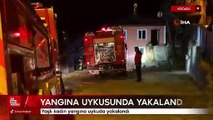 Kocaeli'nde yaşlı kadın yangına uykuda yakalandı