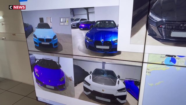 Var : une saisie importante de véhicules de luxe