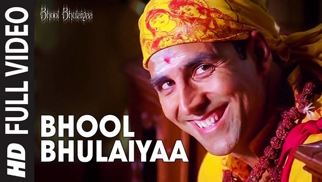 Bhool Bhulaiyaa Title Track (Full Video) | Akshay Kumar, Vidya Balan | Neeraj Shridhar | Pritam