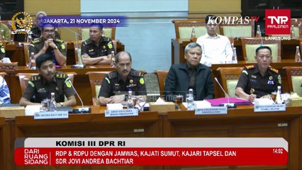 [FULL] Penjelasan Jaksa Jovi Andrea Bachtiar, hingga Ucapkan Sumpah di Depan Komisi III DPR RI