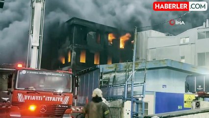 Beylikdüzü'nde Fabrika Yangını: Patlamalar Meydana Geldi