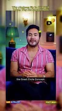 Why Airplanes Fly in CURVED Routes Why not straight paths ZEM TV Hit Documentaries, Movies, Music Videos,