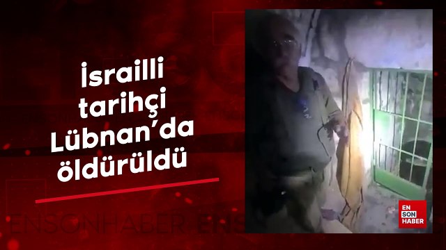 İsrailli tarihçi, tarihi eserleri yağmalamak üzere bulunduğu Lübnan'da öldürüldü