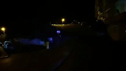 Sinop’ta çukura giren motosikletli yaralandı