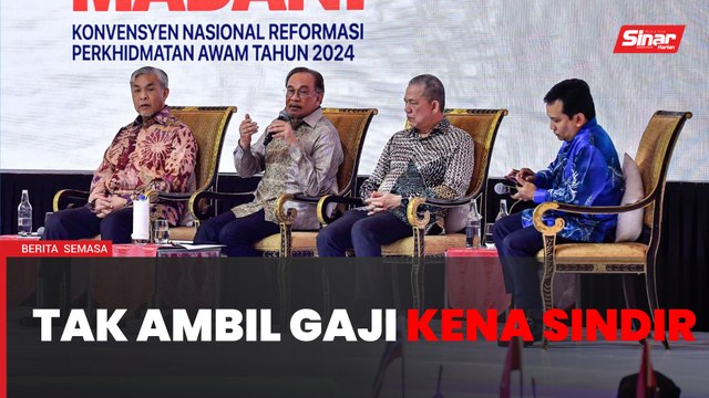 'Bila tak ambil gaji, kena sindir' - Anwar