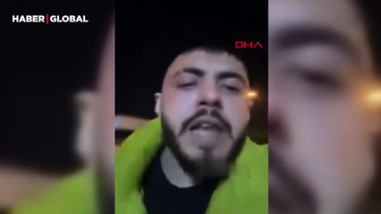 Biber gazı sıkan polise hakaret ettiği anları paylaştı, tutuklandı