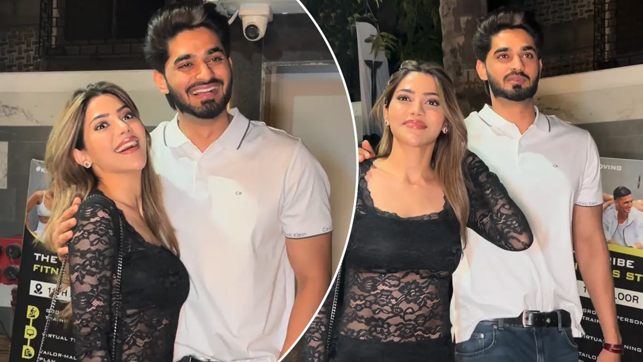 Romance: Nikki Tamboli & Arbaz Patel Get Clicke...