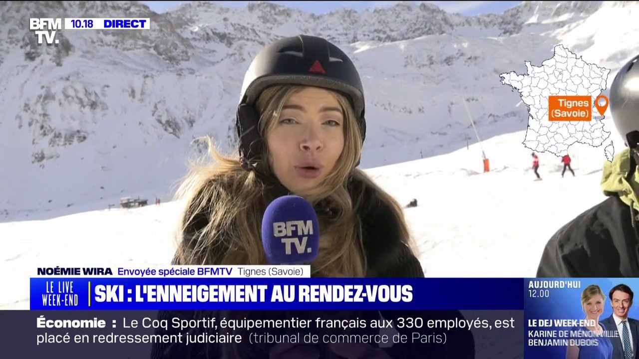 Tignes: les premiers skieurs sont au rendez-vous pour le week-end d'ouverture de la station