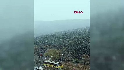 İstanbul'da mevsimin ilk kar yağışı başladı
