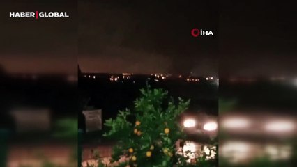 Hortum ev ve seraların içine daldı: Korku dolu anlar kamerada