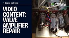 Valve Amplifier Repair