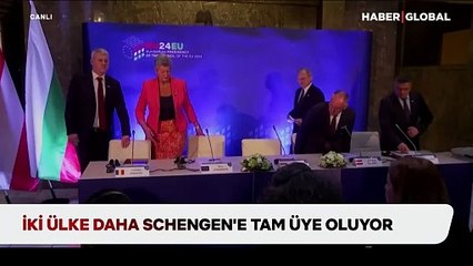 İki ülke daha Schengen’e tam üye oluyor
